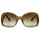 Louis Vuitton Gina Light Glitzer-Sonnenbrille aus Kunststoff Z0052E in gutem Zustand