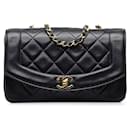 Chanel Diana Flap Crossbody Bag  Leather Shoulder Bag in Good condition
