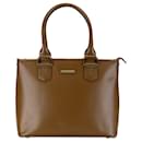 Burberry Brown Leather Tote
