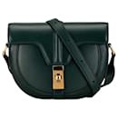 Borsa Celine in pelle verde piccola 16 - Céline