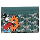 Goyard Scrooge McDuck St Sulpice Cardholder in Green Leather
