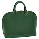 LOUIS VUITTON Epi Alma Hand Bag Borneo Green M52144 LV Auth 70230 - Louis Vuitton