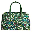 Away x Sandy Liang Green Multi Floral Printed The Large Everywhere Bag - Autre Marque