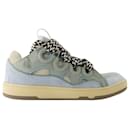 Curb Sneakers - Lanvin - Leder - Blau