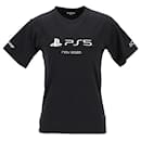 Balenciaga PS5 Camiseta em algodão preto