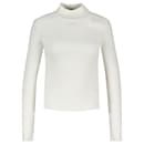 T-Shirt Jumper Reedition - Courrèges - Coton - Blanc - Courreges