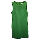 Diane Von Furstenberg Sleeveless Dress in Green Polyester