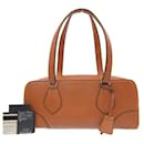 Prada Vitello England Bowler Bag  Leather Handbag BR0599  in good condition