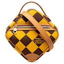 Bolso bandolera Louis Vuitton Damier Pop Chess amarillo