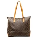 Louis Vuitton Brown-Monogramm Cabas Mezzo