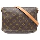 Louis Vuitton Musette Tango Canvas Crossbody Bag M51388 in good condition