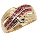 [Luxus] 18k Gold Rubin Ring Metallring in ausgezeichnetem Zustand - & Other Stories
