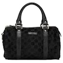 Gucci Mini Boston Bag Leather Handbag 193604 in good condition