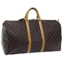Louis Vuitton-Monogramm Keepall 55 Boston Bag M.41424 LV Auth 72388
