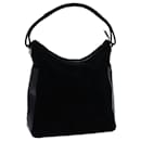 GUCCI Shoulder Bag Suede Black 001 3770 auth 71787 - Gucci