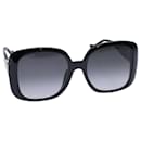 GUCCI Sunglasses plastic Black Auth 72911 - Gucci