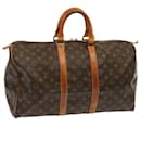 Louis Vuitton Monogram Keepall 45 Borsa Boston M41428 LV Aut 72379