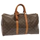 Louis Vuitton Monograma Keepall 45 Boston Bag M41428 Autenticação de LV 72639