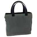 PRADA Hand Bag Nylon Khaki Auth 71848 - Prada