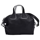 Givenchy Medium Nightingale Bag in Black calf leather Leather