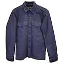 Tom Ford Overshirt-Jacke aus blauer Baumwolle