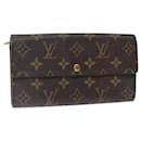 LOUIS VUITTON Pochette con monogramma Porte Monnaie Credit Wallet M61725 auth 71363 - Louis Vuitton