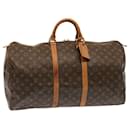 Louis Vuitton-Monogramm Keepall 55 Boston Bag M.41424 LV Auth fm3337