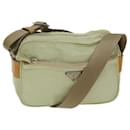 PRADA Shoulder Bag Nylon Cream Auth 71903 - Prada