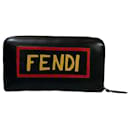 Fendi Leather Zip Around Wallet Leather Long Wallet 7M0210 in good condition