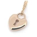 TIFFANY Y COMPAÑIA 18Collar con colgante de corazón de oro k Collar de metal en excelentes condiciones - Tiffany & Co