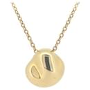 TIFFANY & CO 18k Gold Nugget Pendant Necklace Metal Necklace in Excellent condition - Tiffany & Co