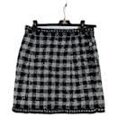 Runway CC Jewel Button Tweed Skirt - Chanel