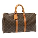 Louis Vuitton-Monogramm Keepall 45 Boston Bag M.41428 LV Auth 72660
