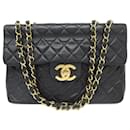 CHANEL TIMELESS MAXY JUMBO HANDBAG 34CM QUILTED LEATHER SHOULDER BAG - Chanel