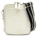 Prada Saffiano Crossbody Bag  Leather Crossbody Bag 2VH154 in good condition