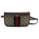 Gucci GG Supreme Ophidia Crossbody Bag  Canvas Crossbody Bag 626000 in excellent condition