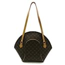 Louis Vuitton Ellipse Shopping Canvas Shoulder Bag M51128 in good condition