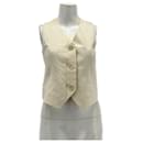 Non Signé / Unsigned tops T.International S Linen - Autre Marque