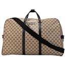 Borsa da viaggio Gucci Brown GG Canvas