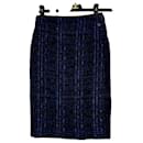 4K$ Lesage Tweed Skirt - Chanel