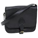 LOUIS VUITTON Epi Cartouchiere MM Shoulder Bag Black Noir M52242 LV Auth 72336 - Louis Vuitton