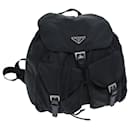 PRADA Backpack Nylon Black Auth 72146 - Prada