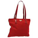 PRADA Tote Bag Nylon Rouge Authentique 73334 - Prada