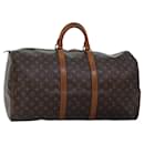 Louis Vuitton-Monogramm Keepall 55 Boston Bag M.41424 LV Auth 73263