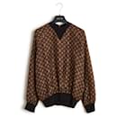 Louis Vuitton 2021 Top FR38 Monogram Silk Blouse US8 New with tags