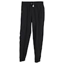 Givenchy Webbing Jogger Sweatpants aus schwarzem Polyester