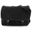 Prada Tessuto lined Pocket Shoulder Bag  Canvas Crossbody Bag in Good condition