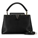 Louis Vuitton Capucines MM Leather Handbag M42259 in excellent condition