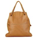 Bottega Veneta Intrecciato Julie Tote  Leather Handbag in Good condition