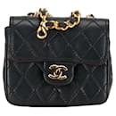 Chanel CC Mini Matelasse Handbag  Leather Other in Good condition
